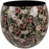 Clayre & Eef 66386 Декоративная ваза серо-розовая 28x25 см