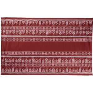 Скатерть Clayre & Eef KT003.002 140x220 см, красно-белая клетка