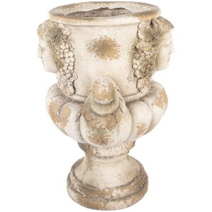 Clayre & Eef Декоративный цветочный горшок 36x38x50 см бежево-коричневый