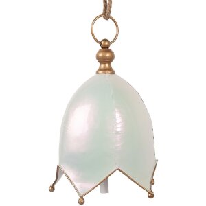 Clayre & Eef 6Y5924L Dekoration Klingel Weiß...