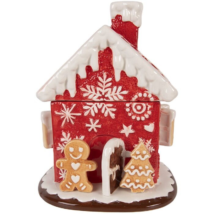 Clayre & Eef Контейнер для хранения с крышкой 22x28 см