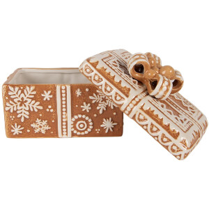 Clayre & Eef Банка для сыпучих продуктов с крышкой...