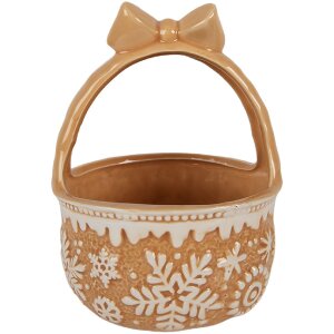 Clayre & Eef Корзина 15x21 см керамическая в стиле...