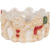 Clayre & Eef Миска керамічна Ø 14x7 см бежево-коричнева