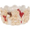 Clayre & Eef Миска керамічна Ø 14x7 см бежево-коричнева