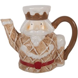 Clayre & Eef Чайник керамічний 900 мл 22x12x18 см