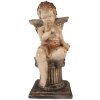 Clayre & Eef Декорація Ангел 30x30x60 см Бежевий