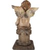 Clayre & Eef Декорація Ангел 30x30x60 см Бежевий