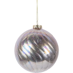 Clayre & Eef 6GL5144 Елочная игрушка 10x10 см Розовая...