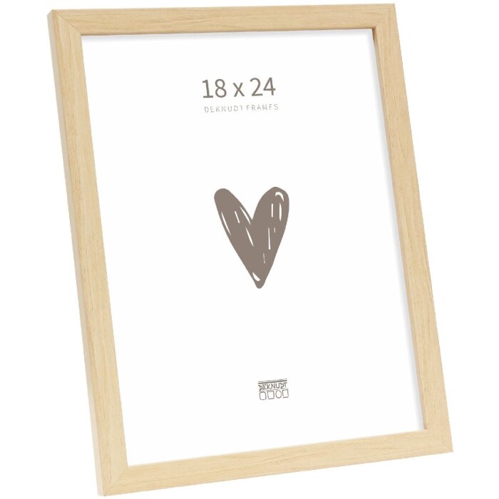 Декнудт дерев’яний фоторамка S243H1 натуральний 18x24 см