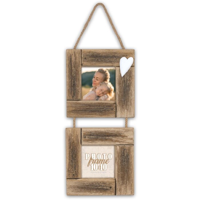 ZEP Essence Фоторамка на 2 фото 10x10 см - Коричнева