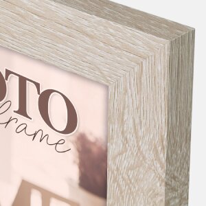 Дерев’яна фоторамка RENTON 10x15 см, світла орехова