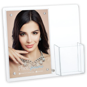 Фоторамка ZEP Acryl Lowell 10x15 см з відділенням для візиток