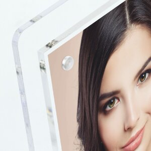 Фоторамка ZEP Acryl Lowell 10x15 см з відділенням для візиток