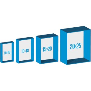 ZEP Набір фоторамок Ravenna Старобілий 10x15-20x25 см