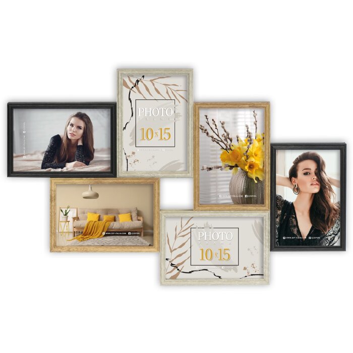 ZEP Galerie Tirana Фоторамка на 6 фото 10x15 см BM996