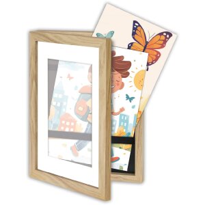 Деревяний рамка для документів London Natur, формат DIN A4, від ZEP