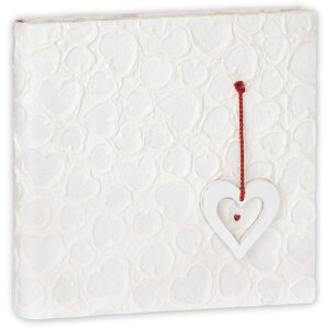 Фотоальбом ZEP Althea III, білий, 25x25 см, з твердим переплетом та пергаментними вставками