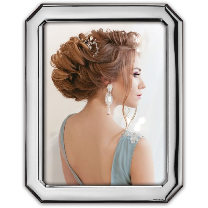 ZEP Блискуча фоторамка Salerno срібна 10x15/15x20 см (Метал, Італія)