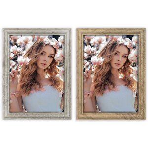 ZEP Деревяна фоторамка Namur: Коричнева або Біла 10x15, 13x18, 15x20 см