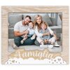 Фоторамка ZEP „Famiglia“ — дерев’яна рамка з написом „Родина“ та сердечками, 13x18 або 15x20 см