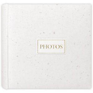 ZEP Fotoalbum Sophie Reispapier Weiß oder Schwarz 24x24 32x32 cm Goldprägung