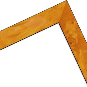 Деревяна рамка MendeFrames H14D з корінням світлий 15x15 см