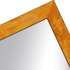 Дзеркало на стіну MendeFrames H14D з візерунком коренів – світле та темне