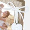 Деревяна фоторамка Ellen з серцем та бантиком 10x15/13x18/15x20 см