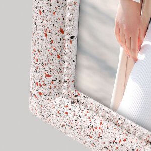 ZEP Фоторамка Pollock Терраццо Білий Сірий Коричневий 10x15 13x18 15x20 см