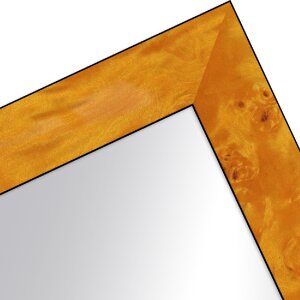 MendeFrames Настінне дзеркало H14E з декором коріння дерева світлий/темний