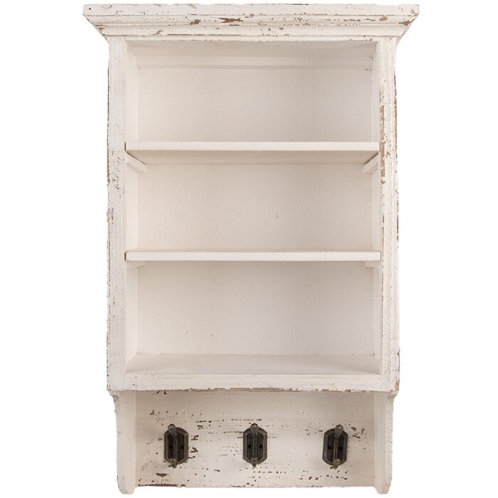 Clayre & Eef 5H0753 Настінна шафа 36x17x57 см дерево залізо кантрі