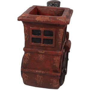 Clayre & Eef Декорація Локомотив 70x30x50 см Різдвяний декор