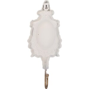 Вішалка на стіну Clayre & Eef 6Y5982, сільськогосподарський стиль, бежевий колір