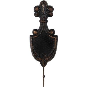 Вішалка на стіну Clayre & Eef, сільський стиль, залізо, 12x4x38 см