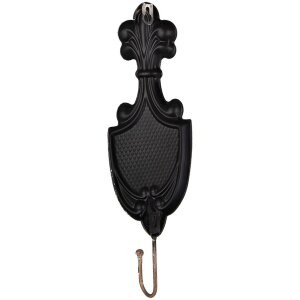 Вішалка на стіну Clayre & Eef, сільський стиль, залізо, 12x4x38 см