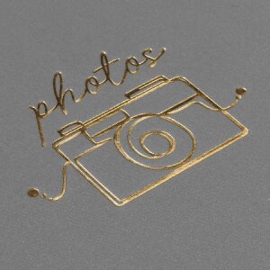 ZEP Спіральний фотоальбом самоклеючий на підставці 20 арк. Червоний/Зелений/Сірий 10x15/13x19