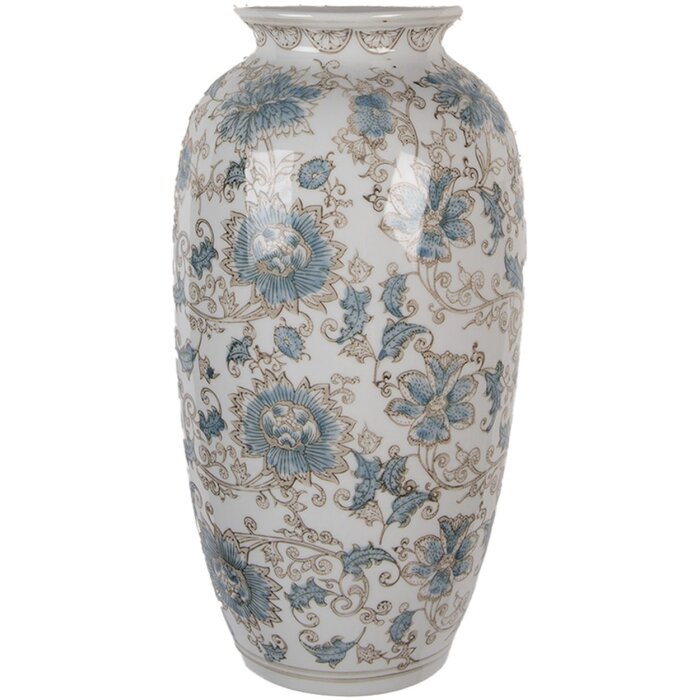 Підвісна ваза Clayre & Eef 6CE2373, вишуканий вінтажний дизайн, для сухих квітів та декорації