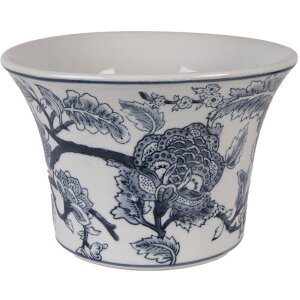 Керамічна квіткова горщичка Clayre & Eef Ø...