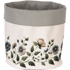 Корзина для хлеба Clayre & Eef GTB50, бежево-зеленая,...