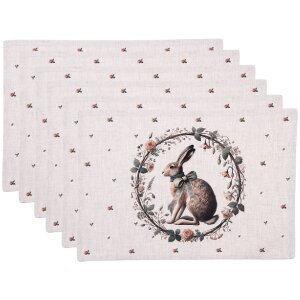 Набор столовых салфеток Clayre & Eef, 6 шт., 48x33...