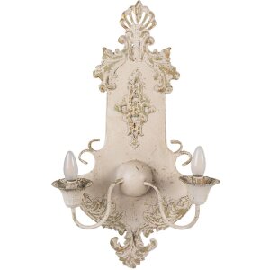 Потолочная лампа Clayre & Eef 5LMP380 40x18x70 см бежево-зеленая E14 max 2x25 Вт