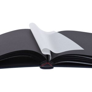 Фотоальбом Henzo LONZO XL 30x36,5 см синій 80 чорних сторінок