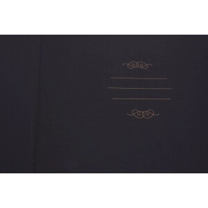 Фотоальбом Henzo LONZO XL 30x36,5 см синій 80 чорних сторінок