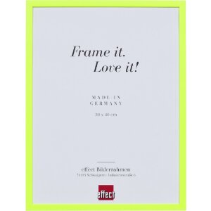 Ефектний деревяний рамка нейно-жовтий 25x30 см з...