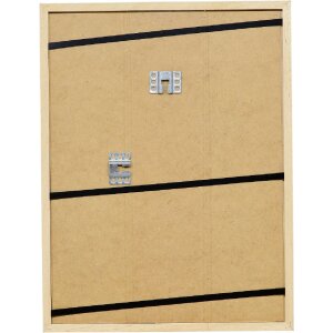 Рамка для картин з дерев’яним профілем 2440, біла, 40x60 см, з музеєм склом