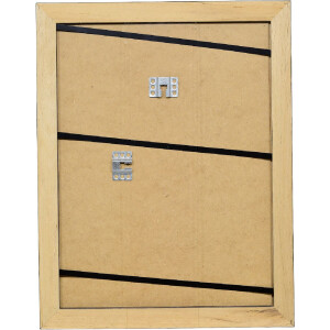 Ефектна деревяна рамка профіль 2420, 28x35 см, сірий з музеєвим склом