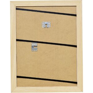 Фоторамка Effect Holz-Bilderrahmen Profil 2420 біла 18x32 см з прозорим склом