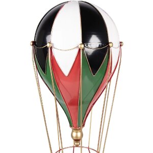 Воздушный шар Clayre & Eef 5Y1406, красно-белый, Ø 26x62 см