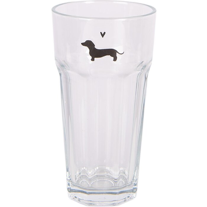 Стеклянный стакан Clayre & Eef, 8x15 см, 320 мл